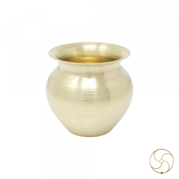 Image of 190ml Ritika Brass Samriddhi Lota (107gm)- रितिका पीतल समृद्धि लोटा