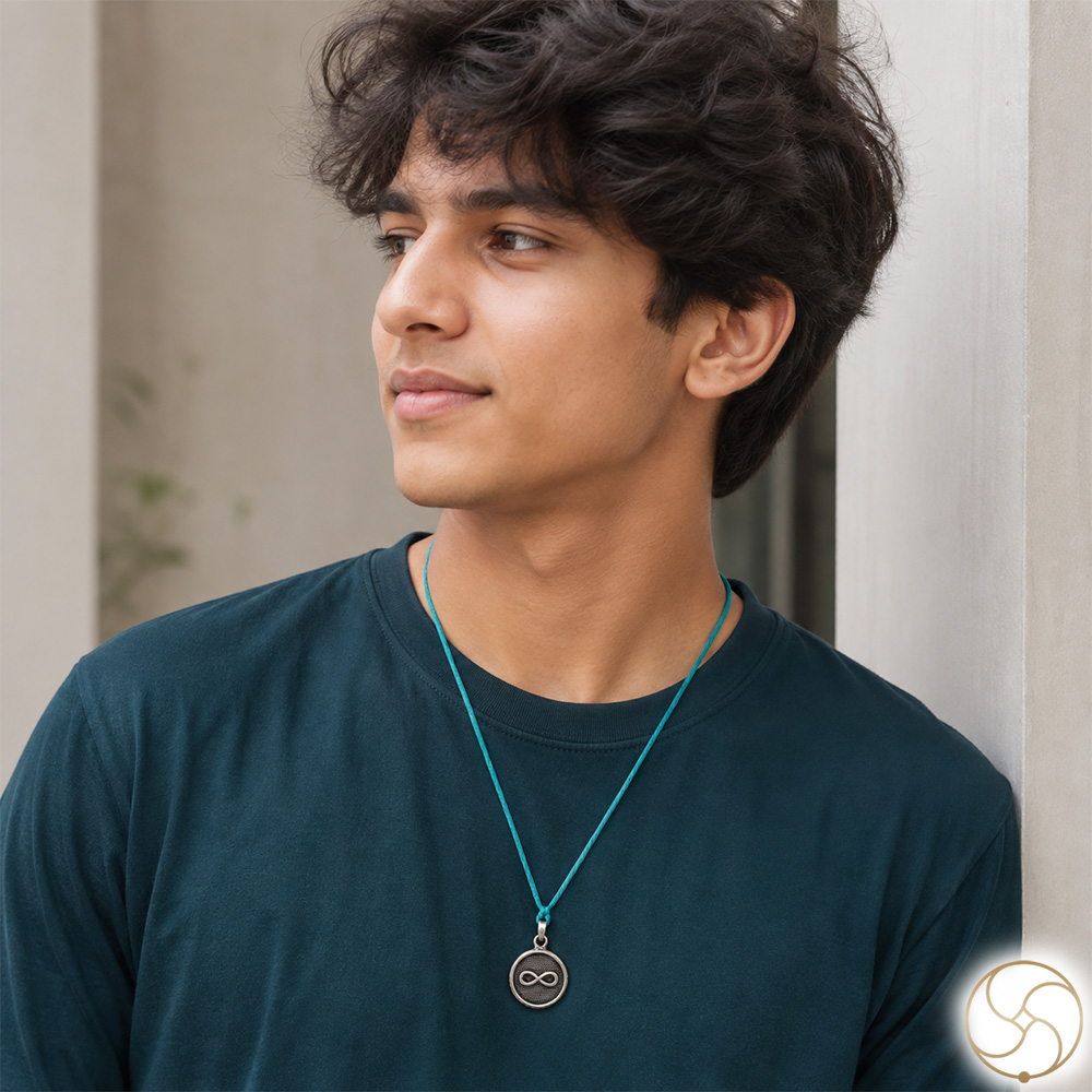 996 Silver Infinity Pendant