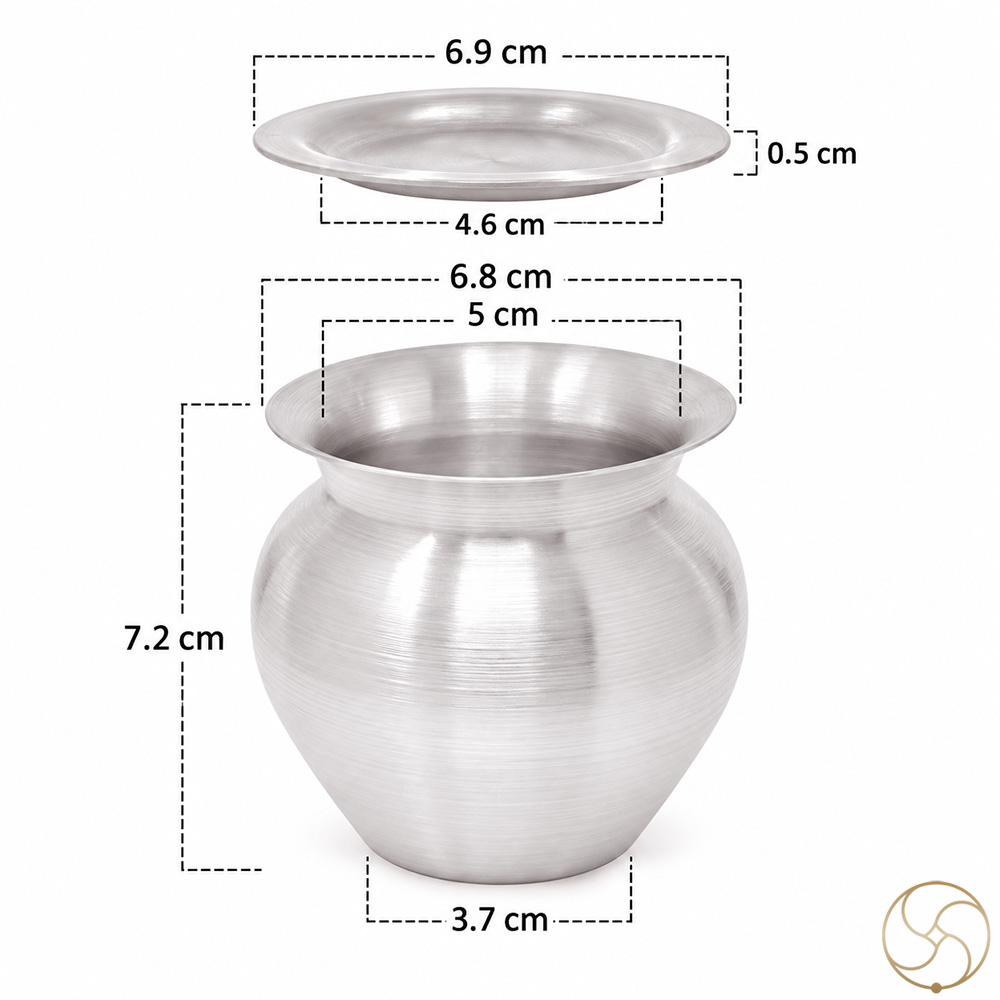 999 Silver Samriddhi Lota - 190ml