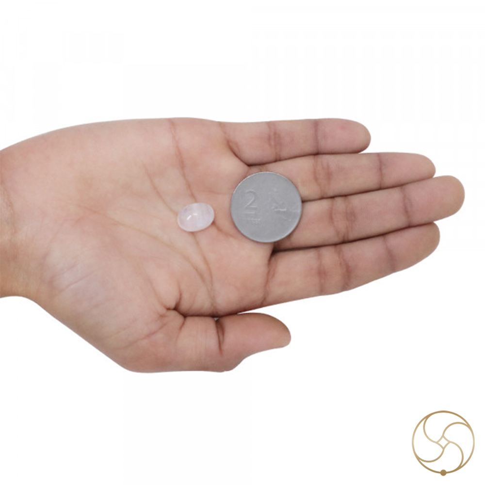 69 Carat Moon Gemstone With Silver Ring or Pendant-  