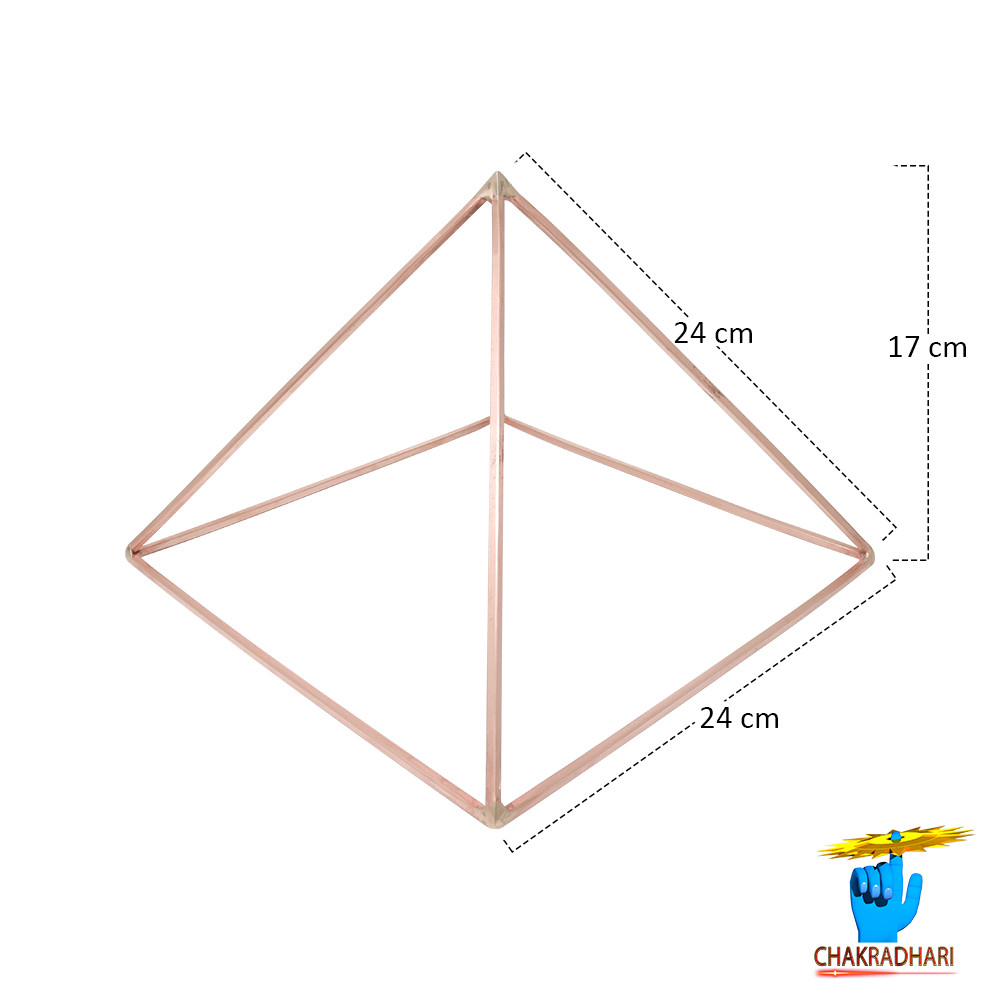 999 Nepaliya Copper Pyramid Cap - 274gm