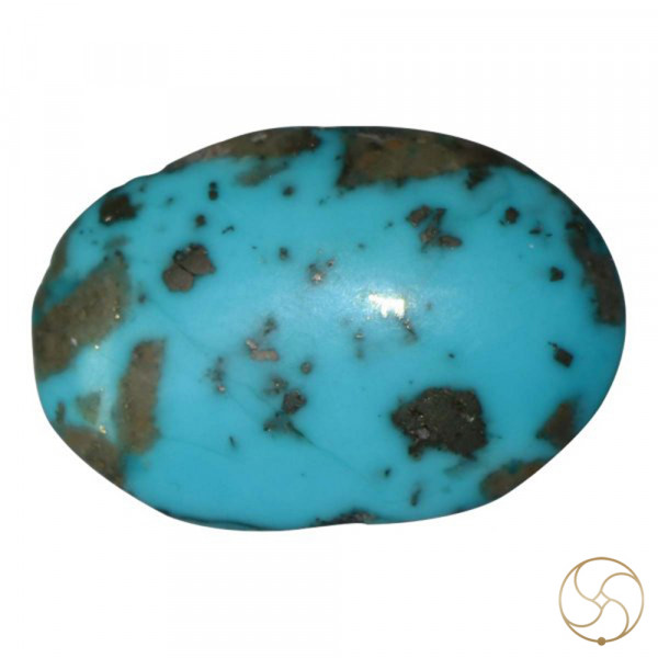 Image of 29.30 Carats Turquoise Irani Gemstone - पिरोजक, फ़िरोज़ा ईरानी रत्न