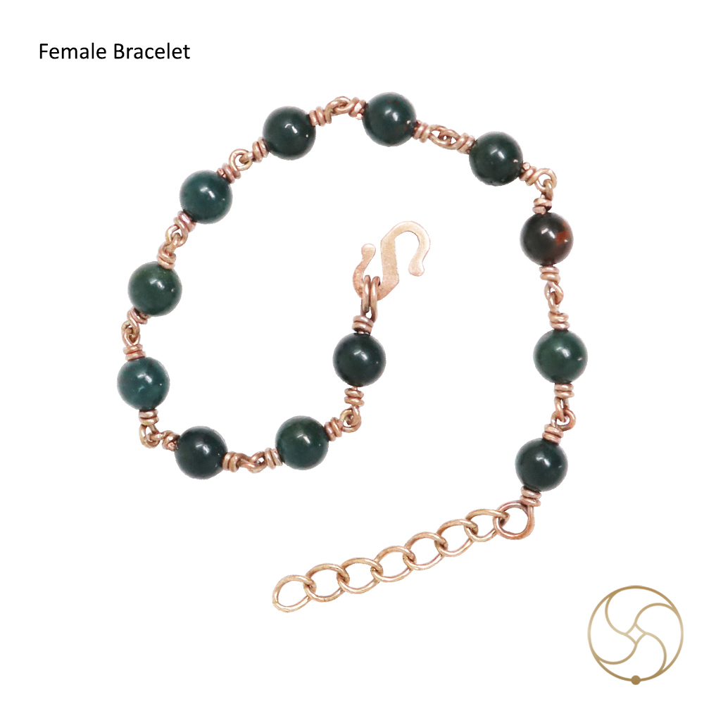 Nepaliya Copper Blood Stone Bracelet
