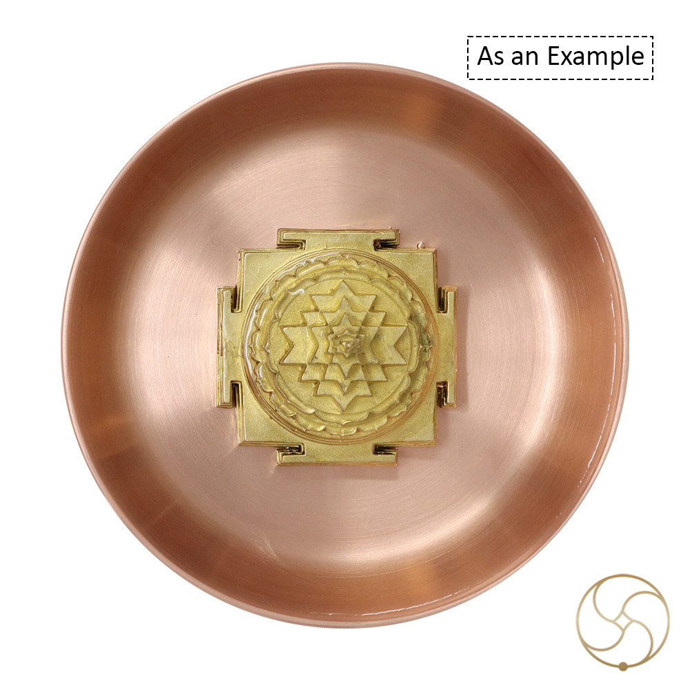 500ml 999 Nepaliya Copper Shri Yantra AbhishekBowl 250gm -