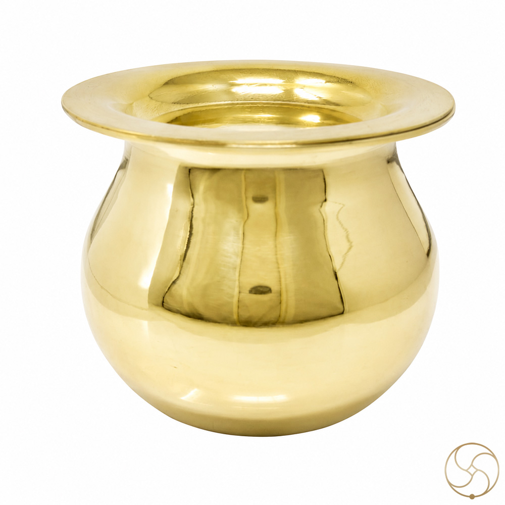Ritika Brass Seb Lota - 550ml