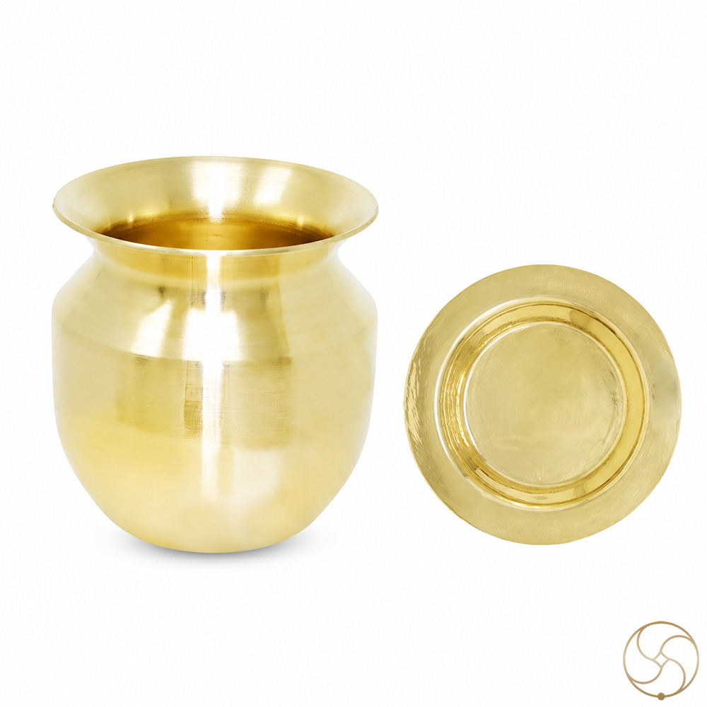 Ritika Brass Naspati Lota - 835ml