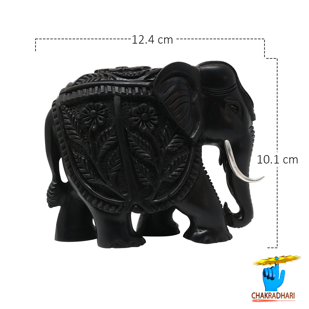 Ebony Divine Elephant -Kaalskand Shyama Hasti