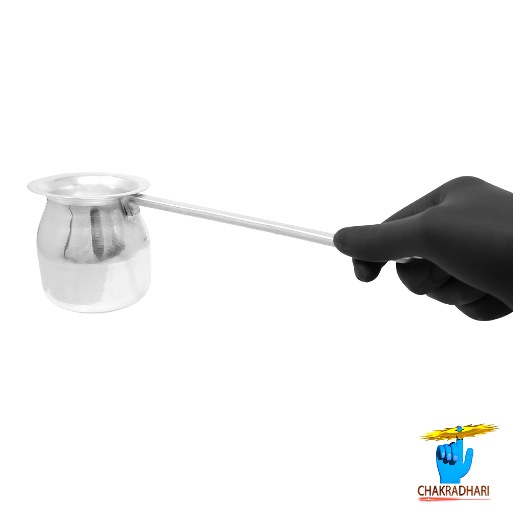 999 Silver Ghanti Lota with Handle 47785 Grams -    