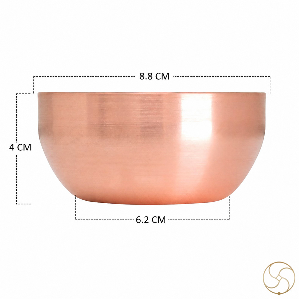 999 Nepaliya Copper Pujan Bowl - 190ml