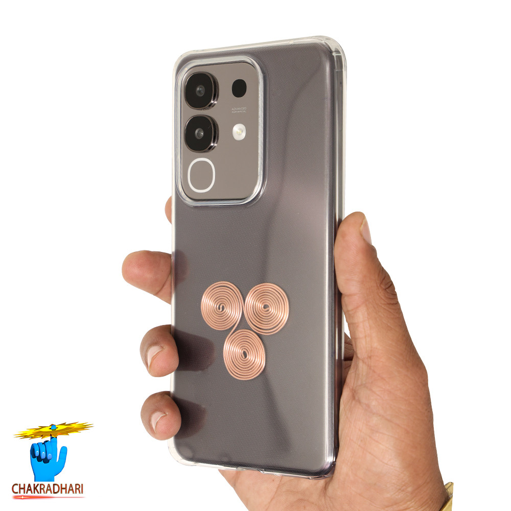 Mobile EMF Protector 999 Nepaliya Copper Small Triskelion Energy Coils 3 Pc Set -        