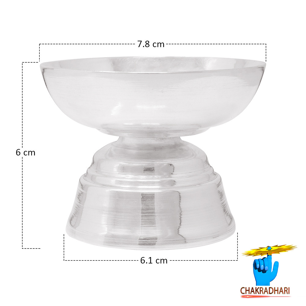 999 Silver Amar Jyot Deepak -      130gm