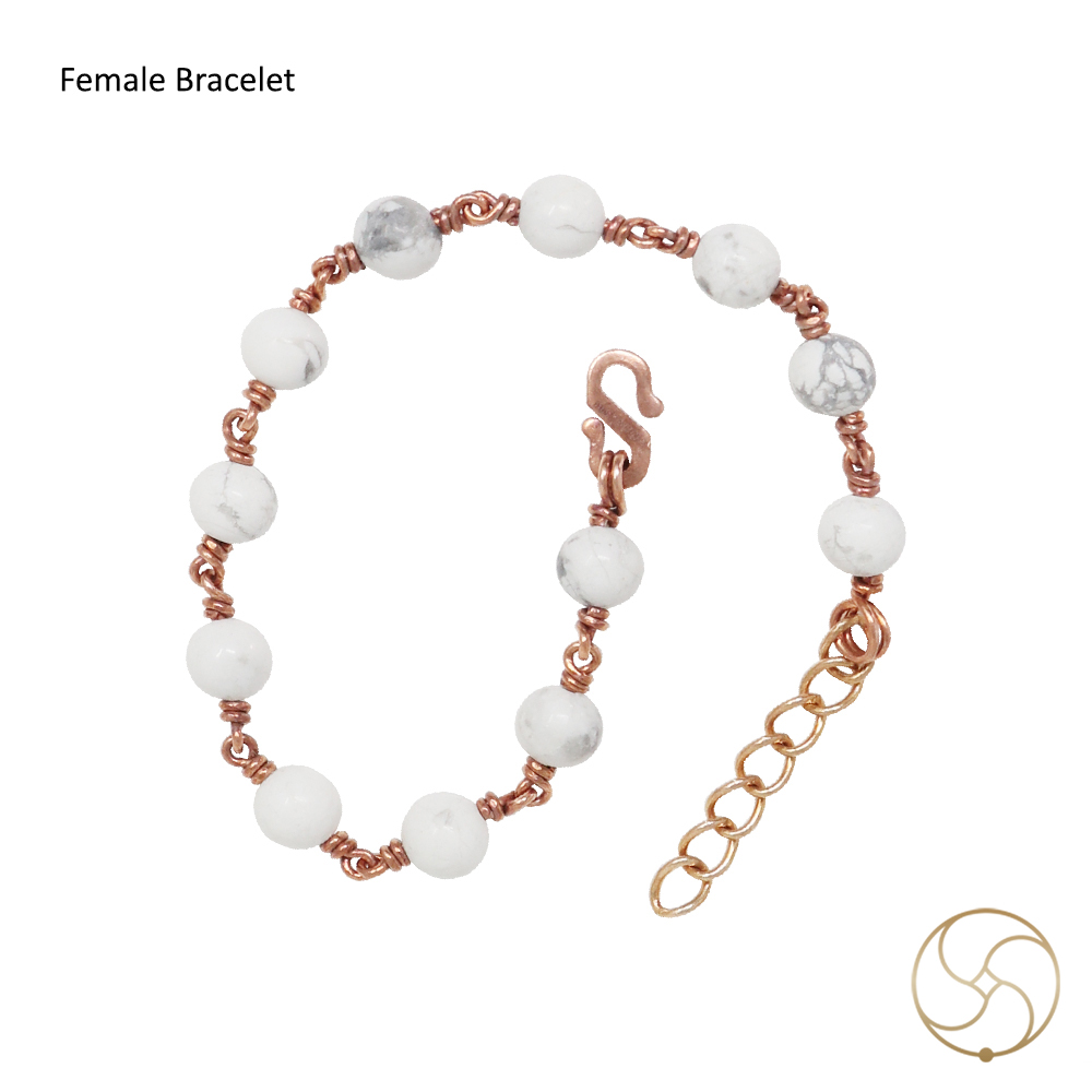 Nepaliya Copper Howlite Bracelet
