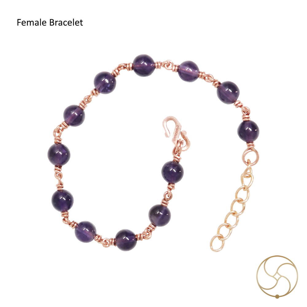 Nepaliya Copper Amethyst Bracelet