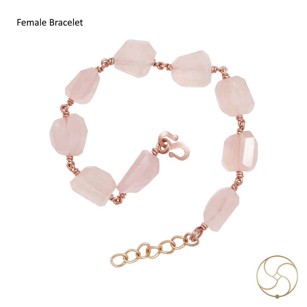 Nepaliya Copper Rose Quartz Bracelet