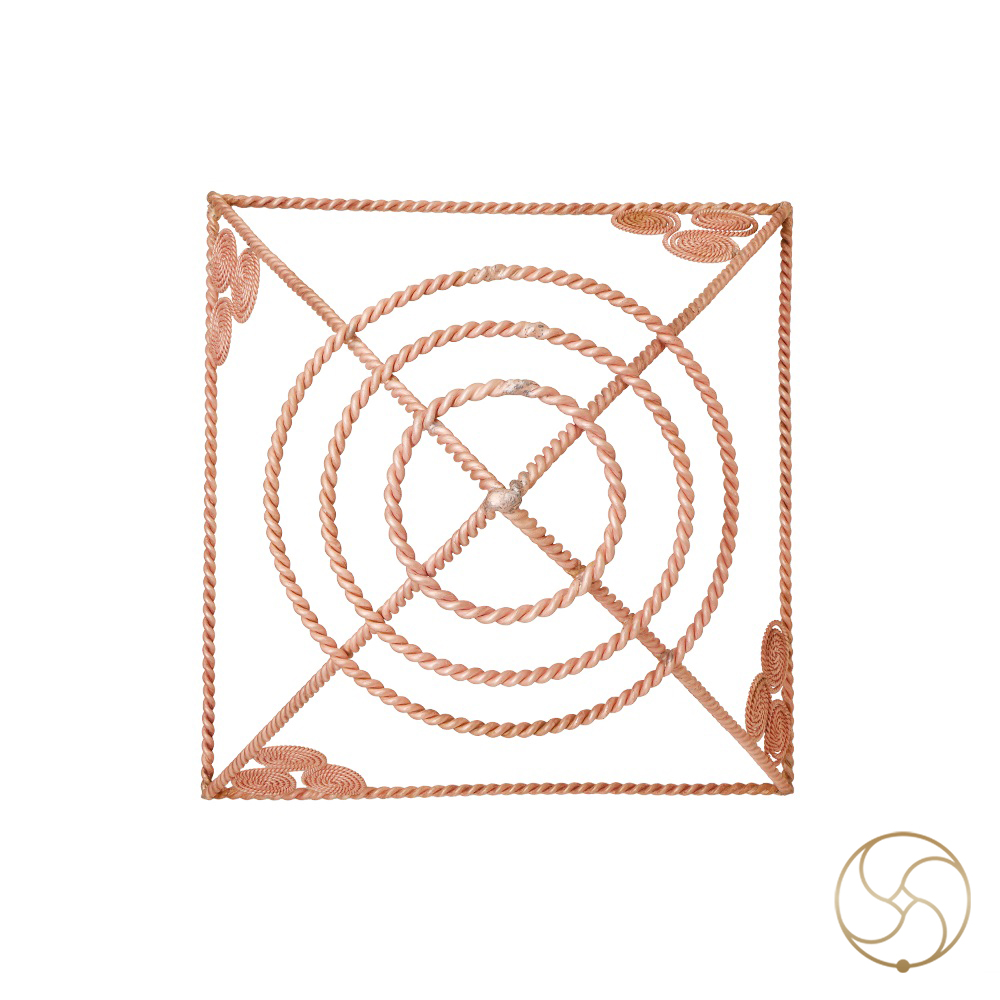 999 Pure Nepaliya Copper Tensor Pyramid