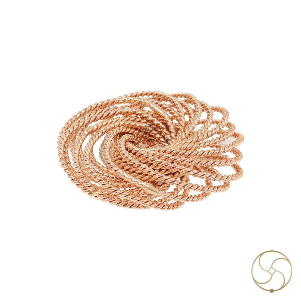 999 Pure Nepaliya Copper Tensor Torus Rodin Coil - One Sided Vortex