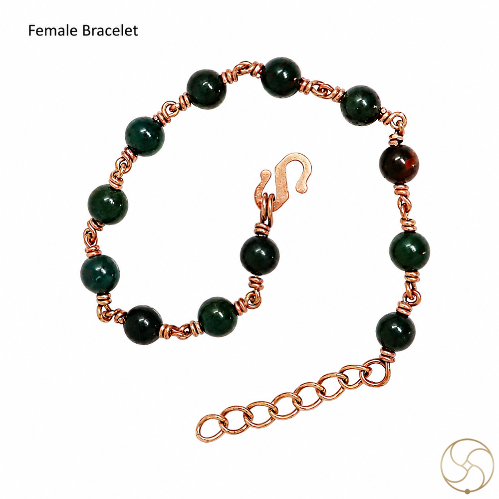 Nepaliya Copper Blood Stone Bracelet