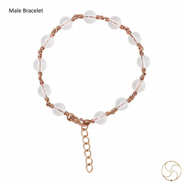 Image of Nepaliya Copper Clear Crystal Bracelet