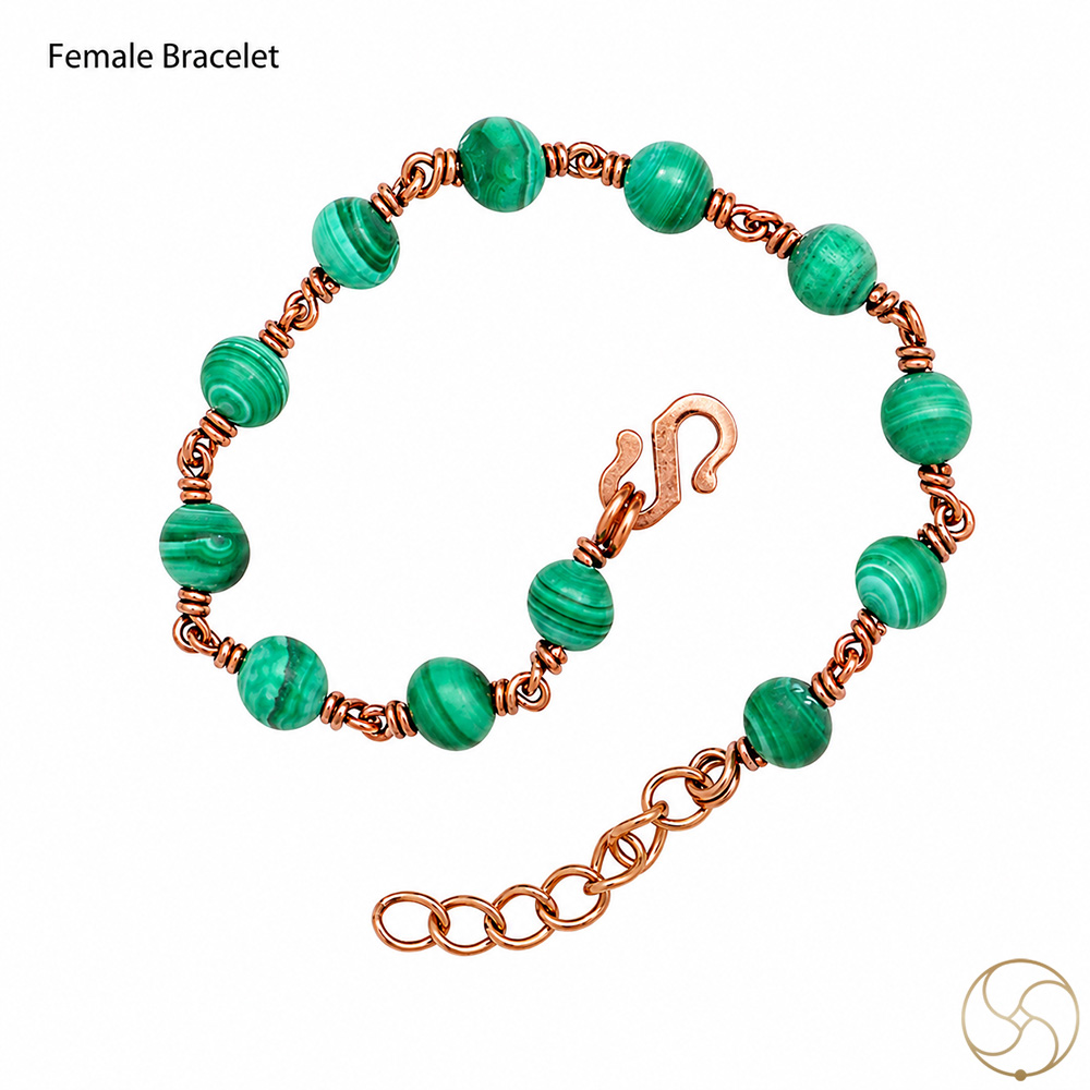 Nepaliya Copper Malachite Bracelet