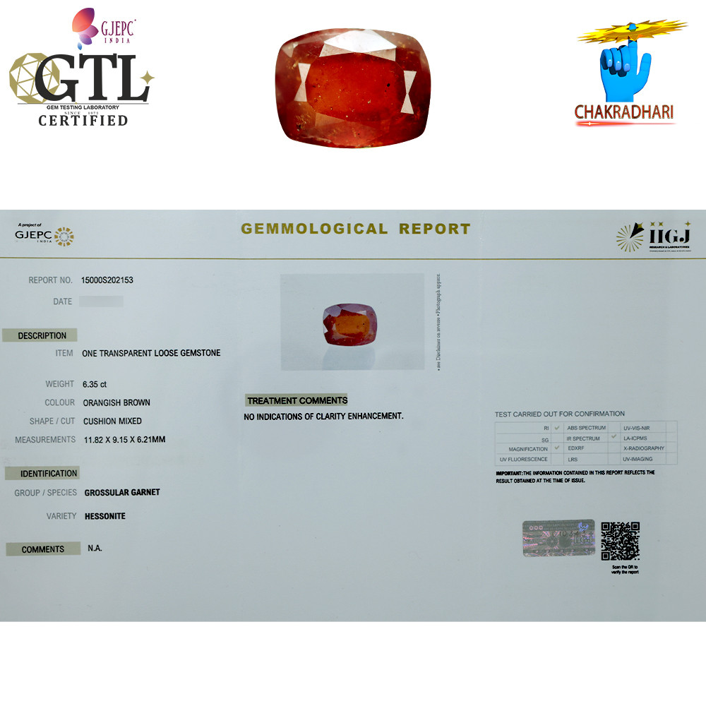 635 Carat Garnet Gemstone With Ring Or Pendant   