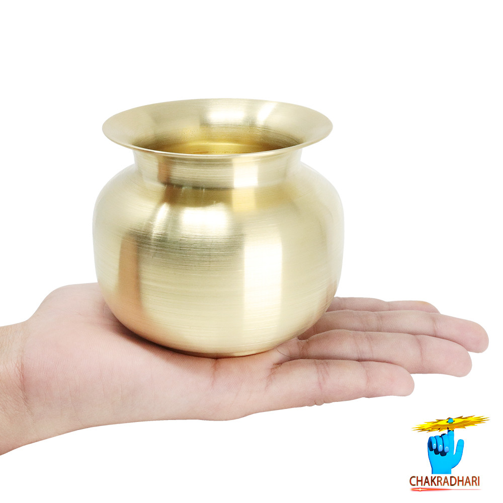 290ml Ritika Brass Bharpur Lota 160gm-    