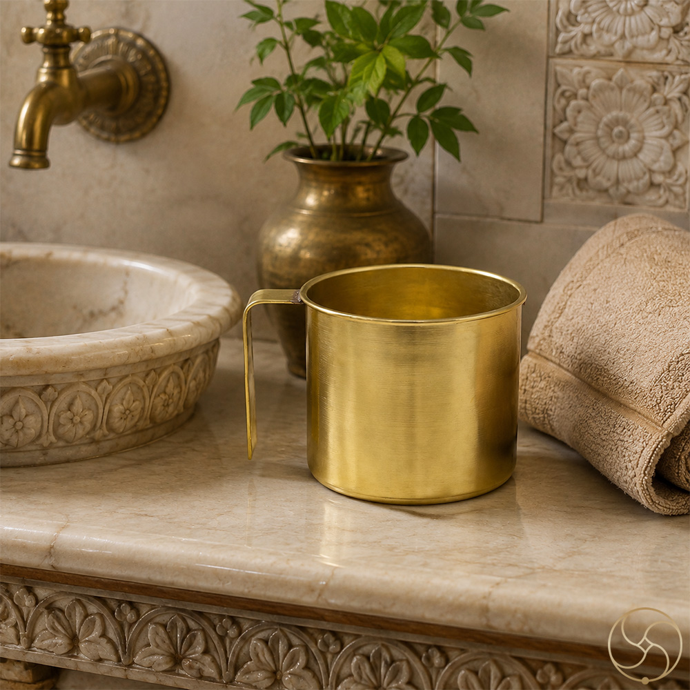 Ritika Brass Mug approx 315gm