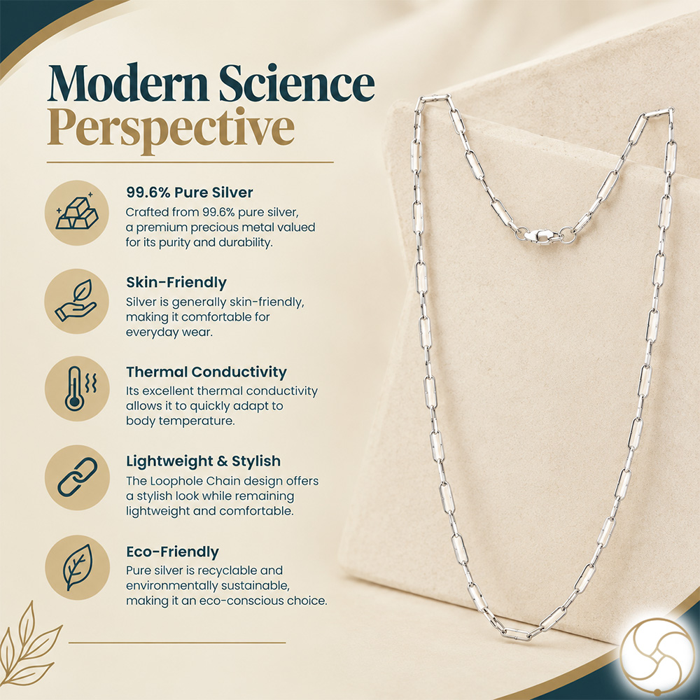 925 Silver Pencil Design Chain