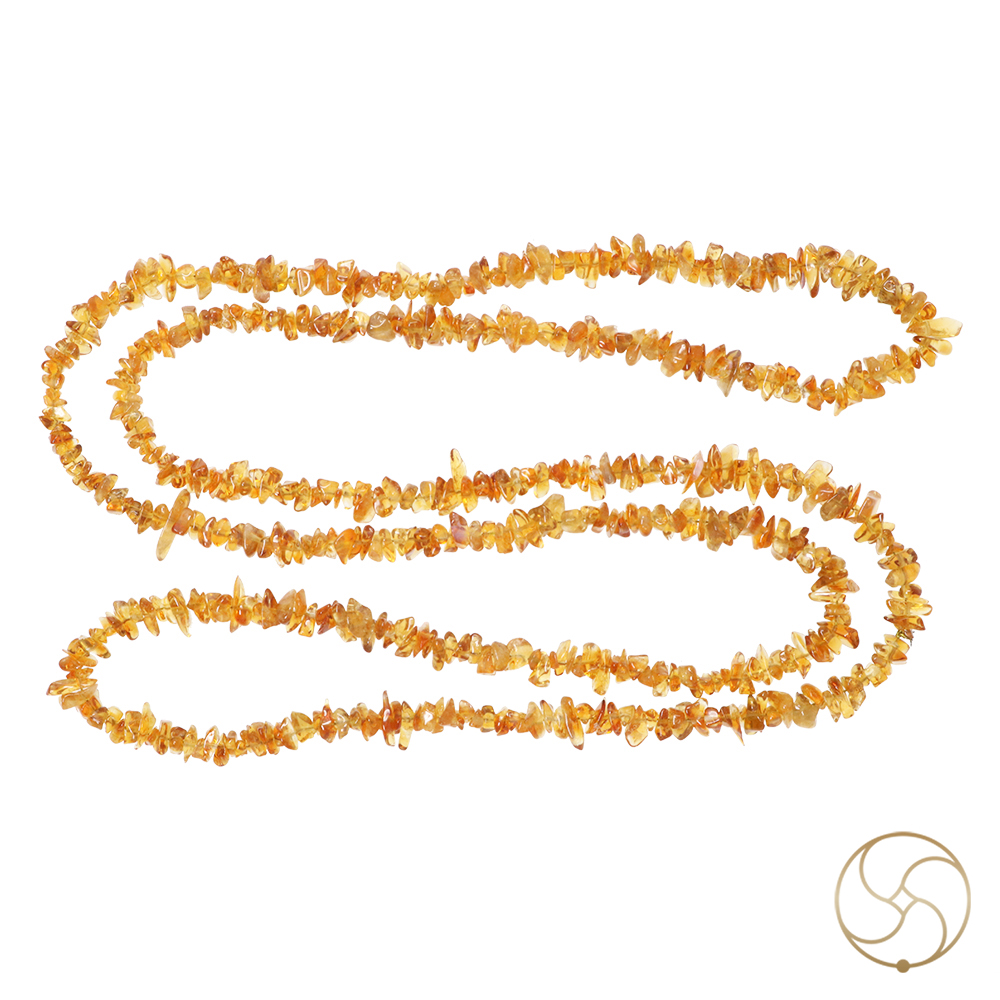 Citrine Chips Mala Top Grade Quality Wearing Mala -