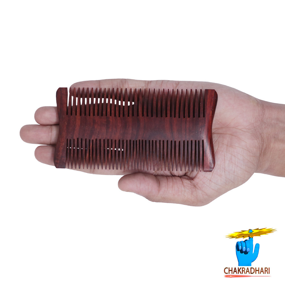 Dual side Red Sandalwood Comb