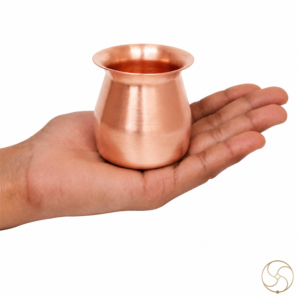 999 Nepaliya Copper Vakrika Lota - 100ml