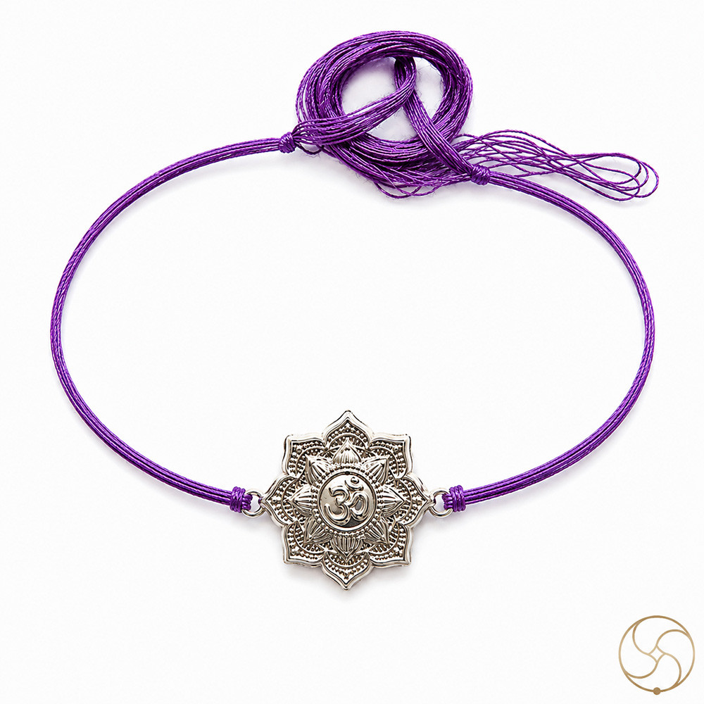 999 Silver Shikhar Om Rakhi