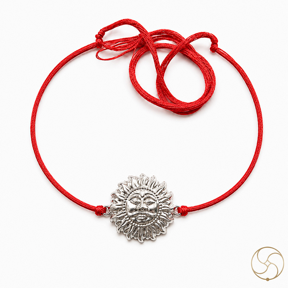 999 Silver Surya Dev Rakhi