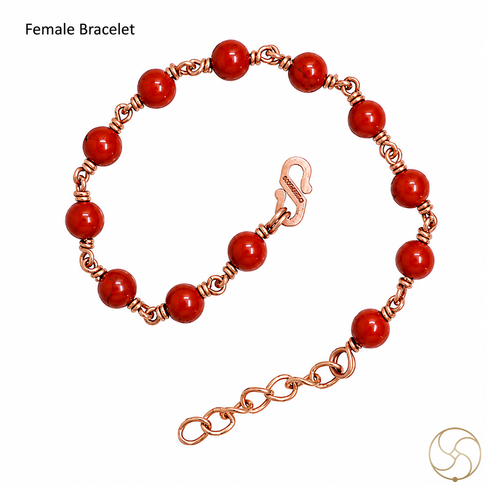 Nepaliya Copper Red Jasper Bracelet