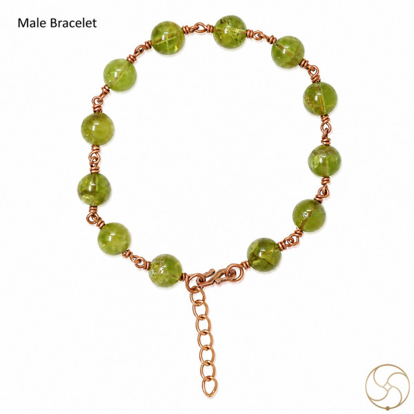 Image of Nepaliya Copper Peridot Bracelet