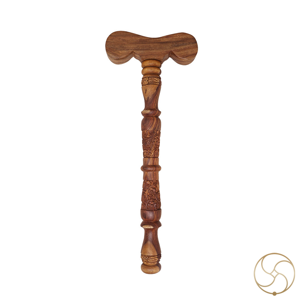 Natural Sheesham Yoga Stick -
