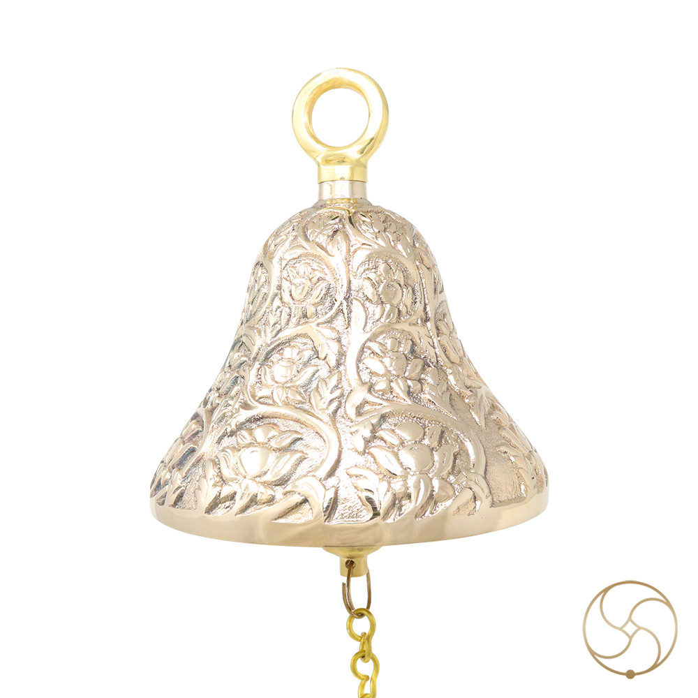 Phool Bronze Hanging Bell As Per Ayurveda -
