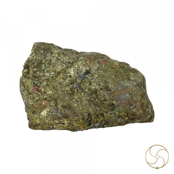 Image of 136gm Ayurvedic Golden Pyrite Rock - आयुर्वेदिक स्वर्ण माक्षिक चट्टान
