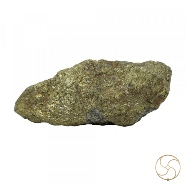Image of 122gm Ayurvedic Golden Pyrite Rock - आयुर्वेदिक स्वर्ण माक्षिक चट्टान