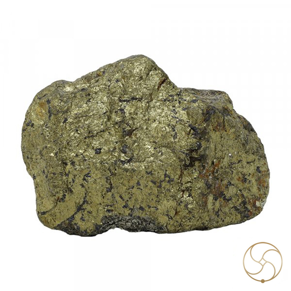 120gm Ayurvedic Golden Pyrite Rock -    
