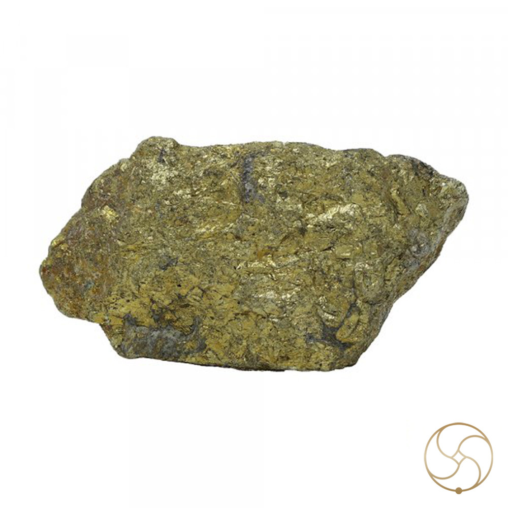 120gm Ayurvedic Golden Pyrite Rock -    