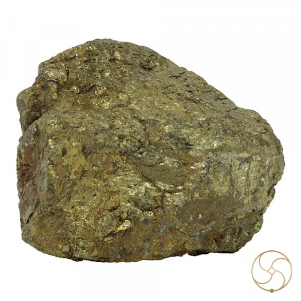 Image of 105gm Ayurvedic Golden Pyrite Rock - आयुर्वेदिक स्वर्ण माक्षिक चट्टान