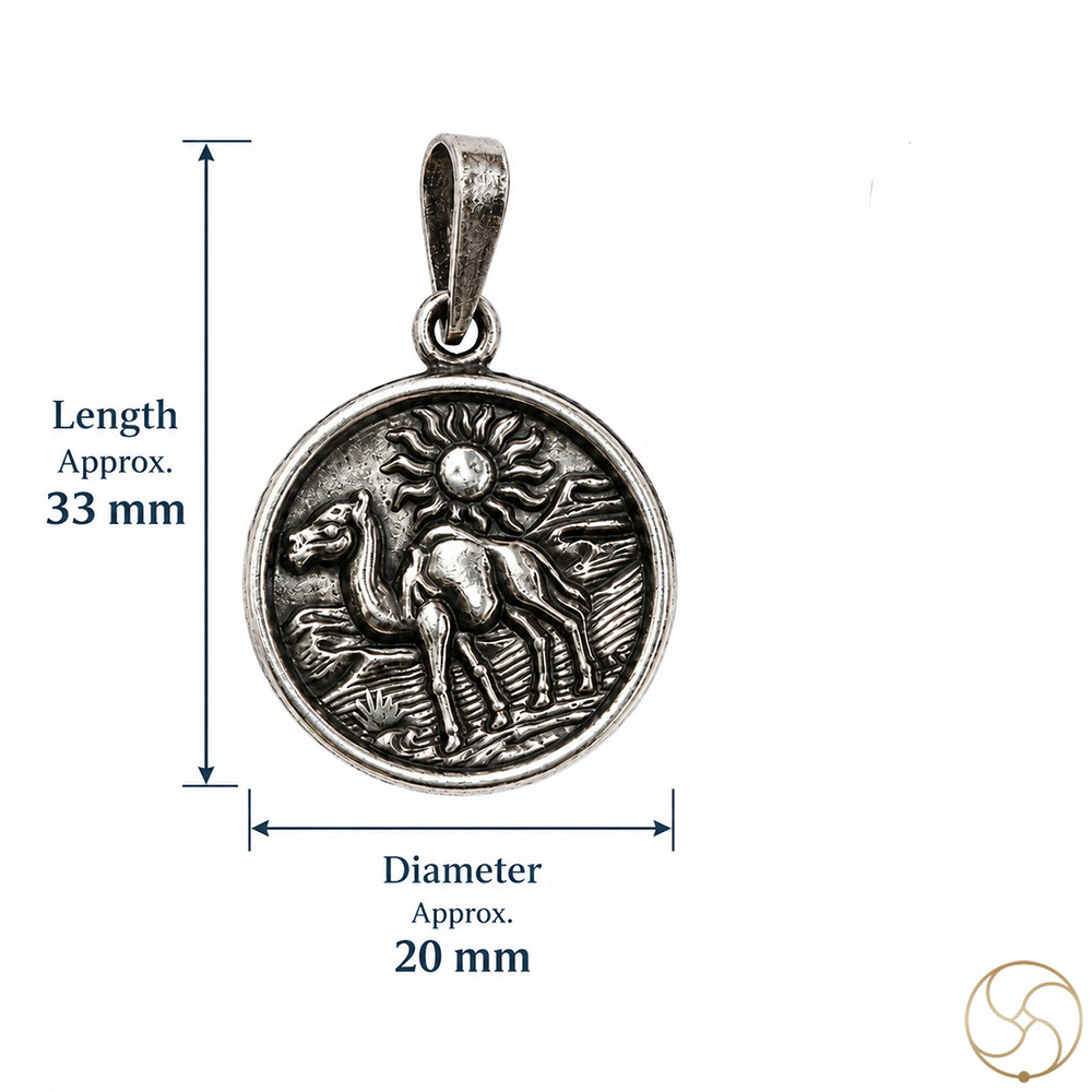 996 Silver Oont Pendant