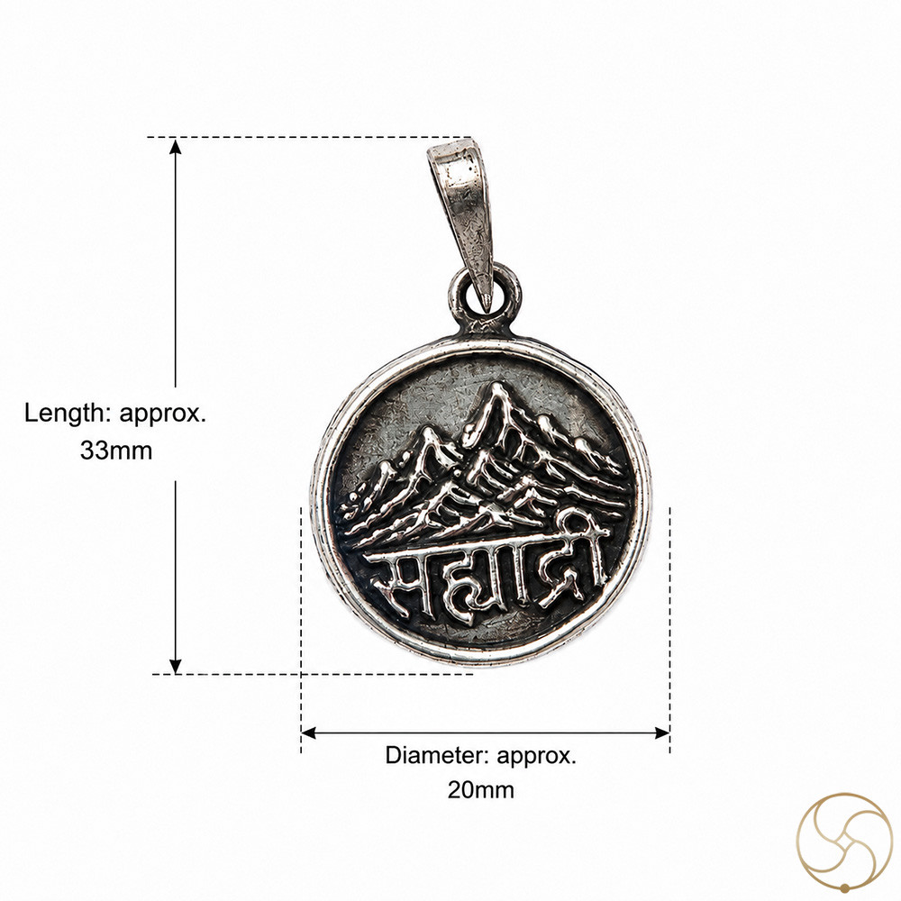 996 Silver Sahyadri Pandant