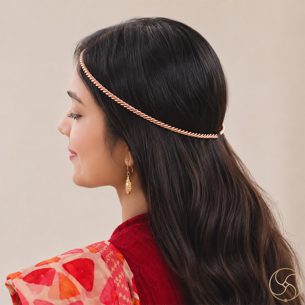 999 Nepaliya Copper Tensor Jointless Head Band