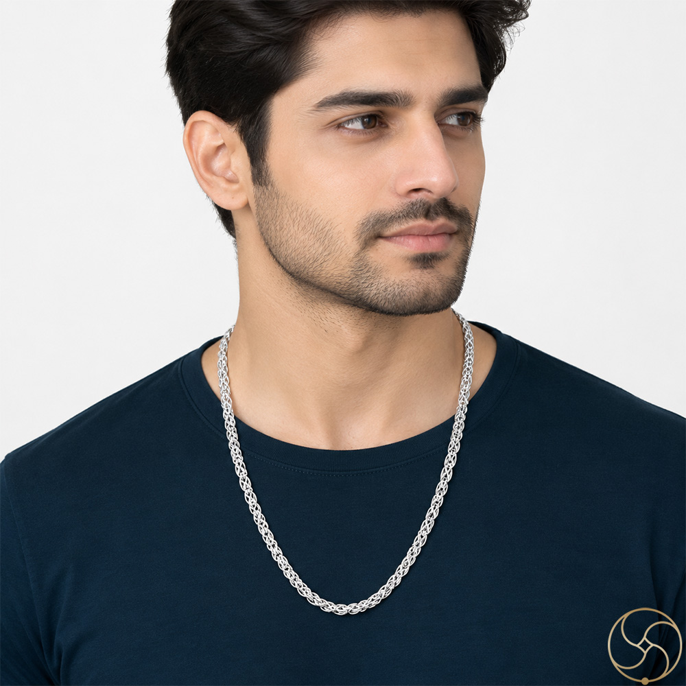 996 Silver Loophole Chain