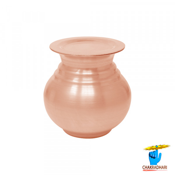 Image of 190 ml 99.9% Nepaliya Copper Yamuna Lota(125 gm) - नेपालिया तांबा यमुना  लोटा