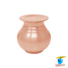 190 ml 99.9% Nepaliya Copper Yamuna Lota(125 gm) - नेपालिया तांबा यमुना  लोटा
