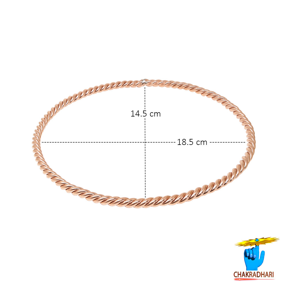 999 Nepaliya Copper Tensor Head Band -    - 90gm