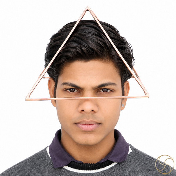 Image of 99.9% Nepaliya Copper Pyramid Cap