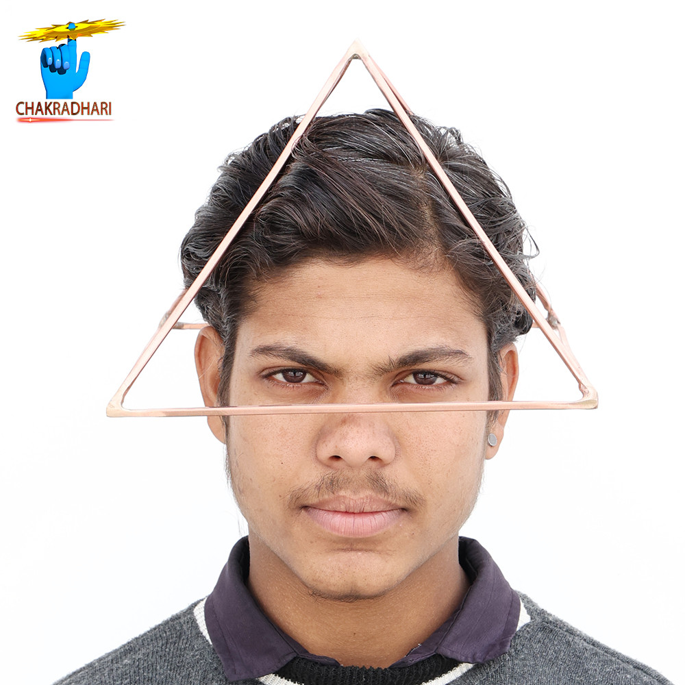 999  Nepaliya Copper Pyramid Cap -      274gm